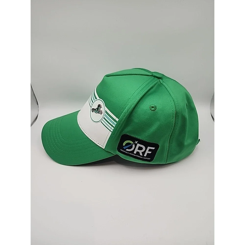 MiLB Norfolk Tides 2023 Stadium Giveaway Green Hat, Wavy 10‎